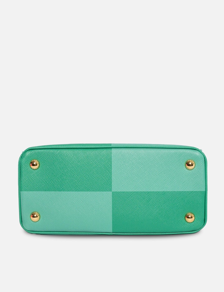 PRADA Two -tone Green Small Galleria Saffiano Bag (Limited Edition) Placeholder Image