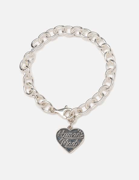 Human Made HEART SILVER BRACELET