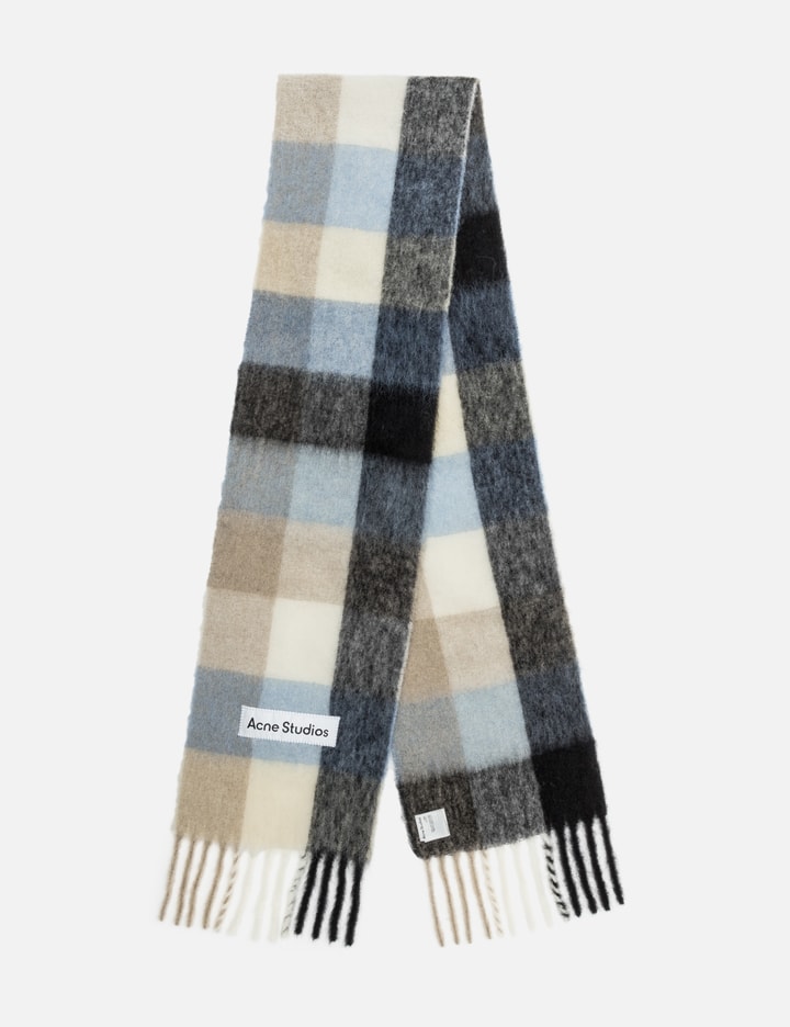 Mohair Checked Scarf Placeholder Image