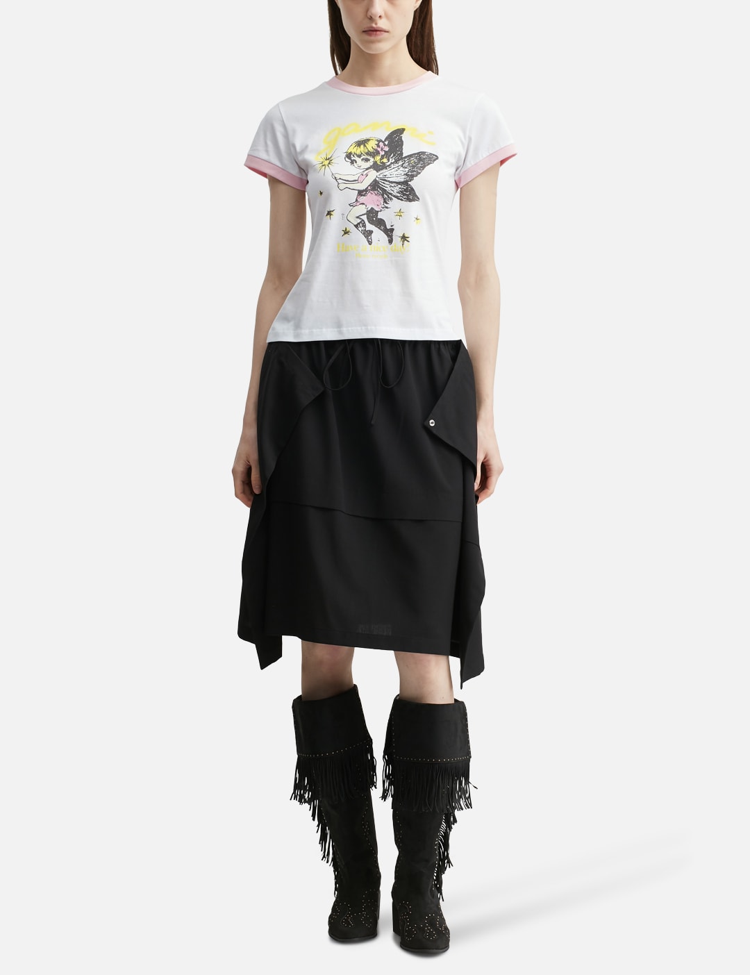 Fairy Print Baby Fit T-Shirt view 15