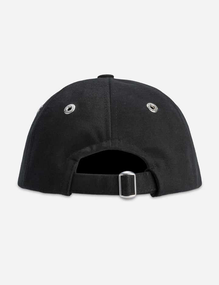Ami Alexandre Mattiussi Ami De Coeur Embroidery Cap In Black
