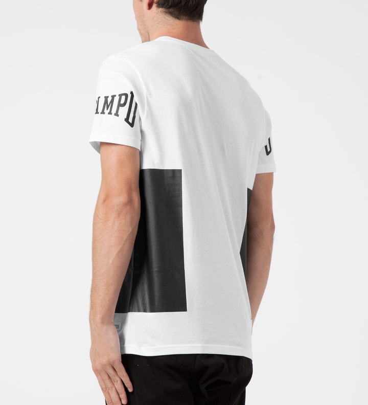 White Solid Side Print T-Shirt Placeholder Image