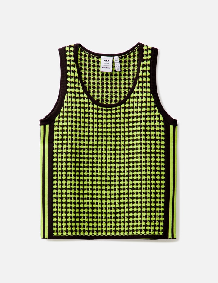 Adidas Originals X Wales Bonner Knit Vest In Green