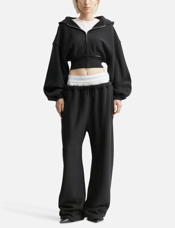 Cropped Zip Up Hoodie Placeholder Image