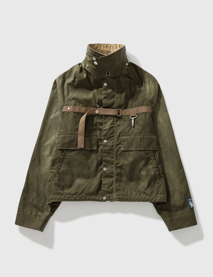 Cropped Waxed Cotton Hunting Jacket Placeholder Image