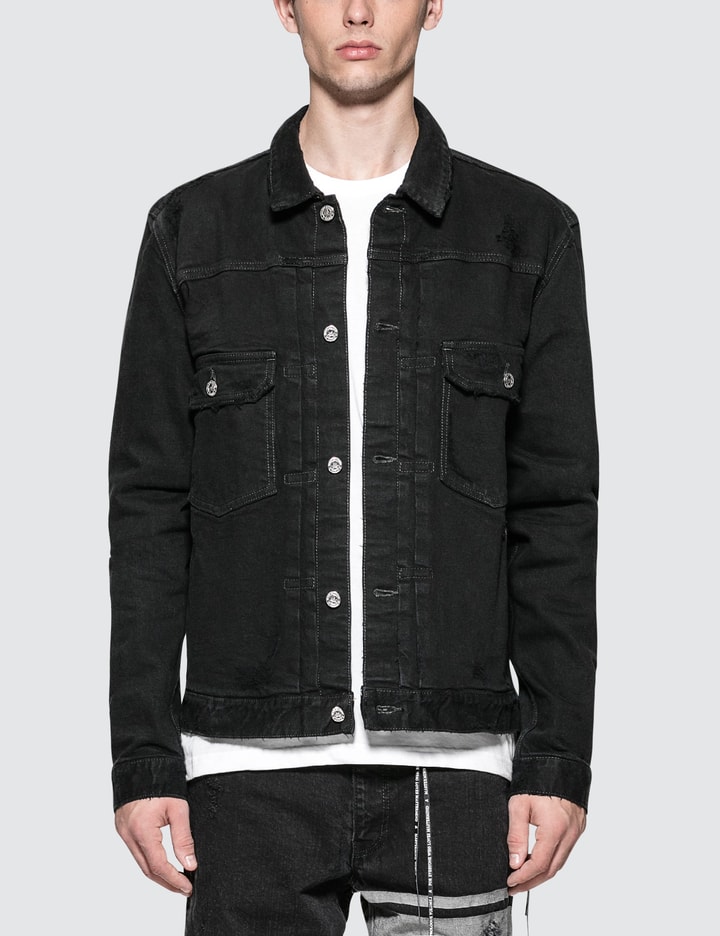 Distressed Denim Jacket Placeholder Image