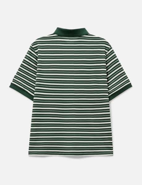Goat Pique Polo Stripe view 8