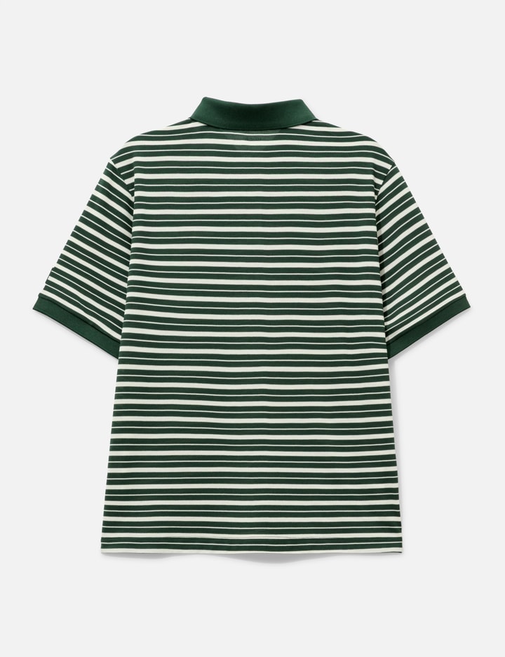 Manors Golf Goat Pique Polo Stripe