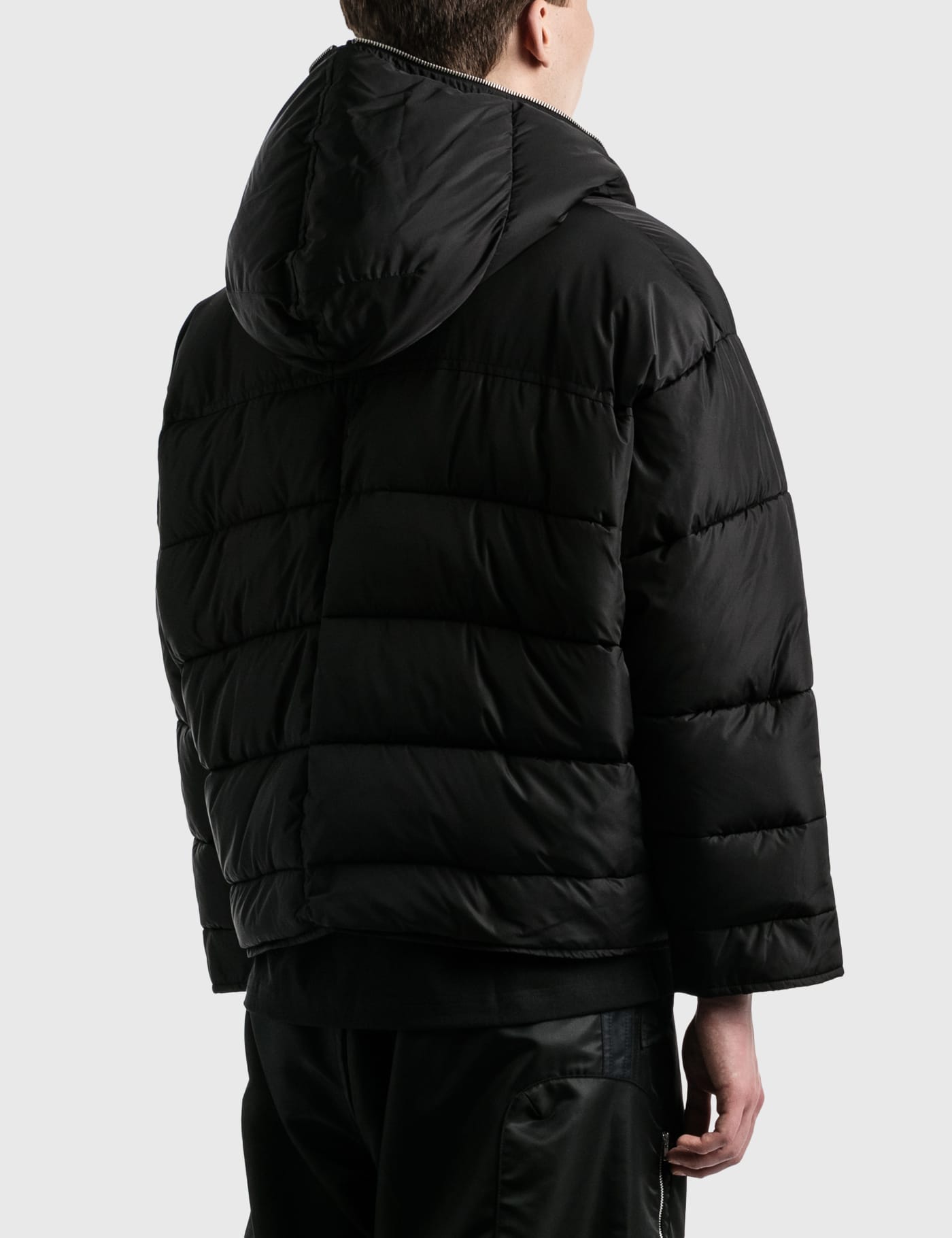 Random Identities Duvet Jacket in Black for Men Mens Clothing Jackets Casual jackets 