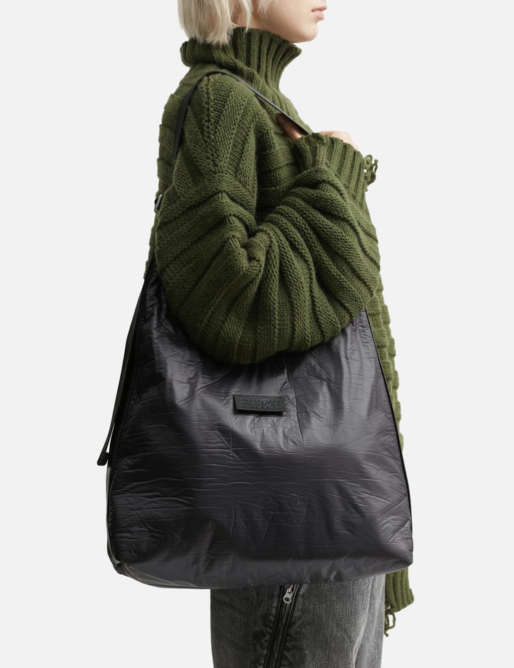 Crunched Nylon Shoulder Bag Placeholder Image