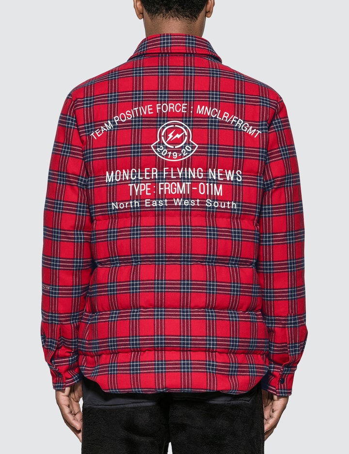 Moncler Genius x Fragment Design Down Filled Shirt Plaid Jacket Placeholder Image