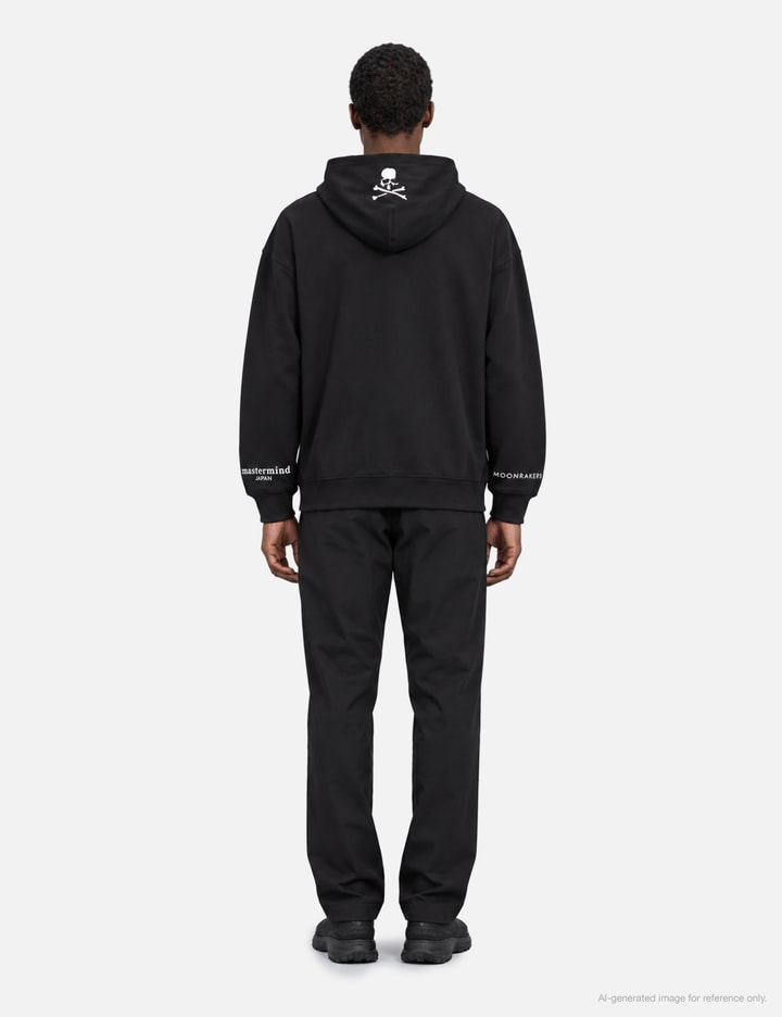 Mastermind Japan Mastermind Japan X Moonrakers Regular Fit Skull Logo Hoodie