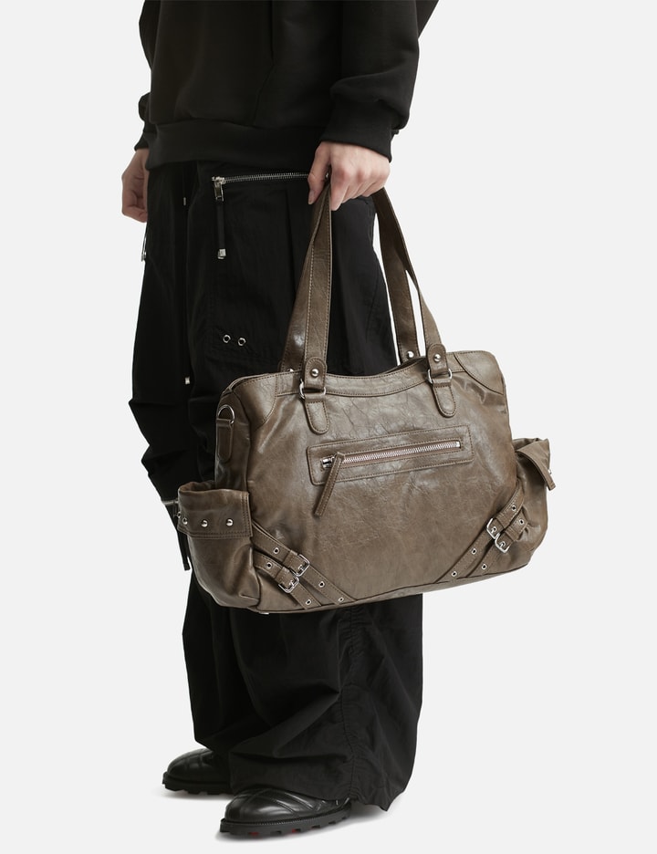 Deinet Stud Pocket Big Bag In Khaki