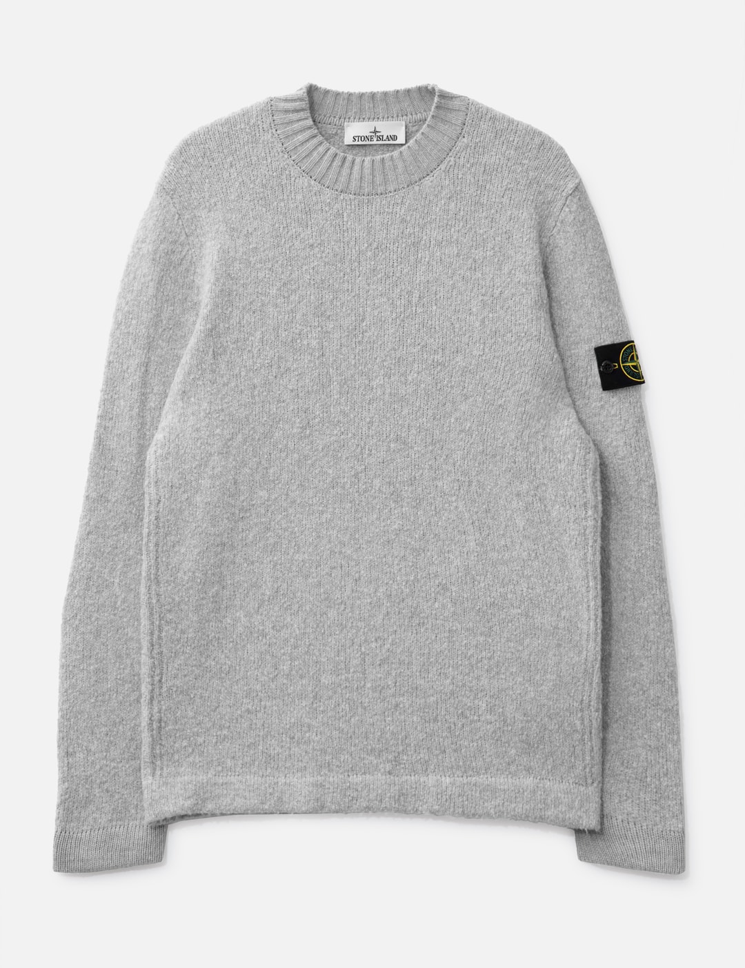Fancy Yarn Crewneck Jumper With Brushed Texture view 8