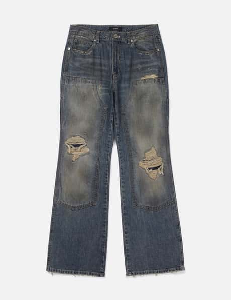 LCDC Patched Distressed Denim
