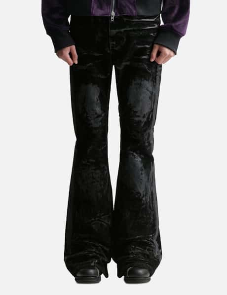 Undermycar - Glacial Velvetin Flared Jeans | HBX