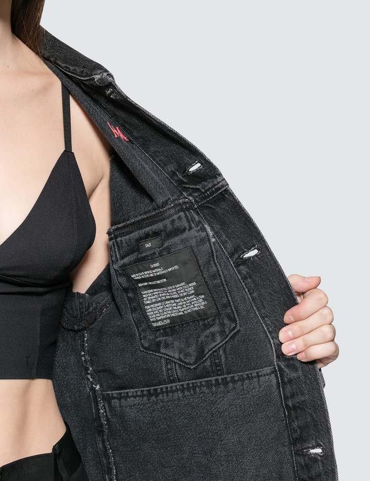 Daze No After Party Oversized Denim Jacket Placeholder Image