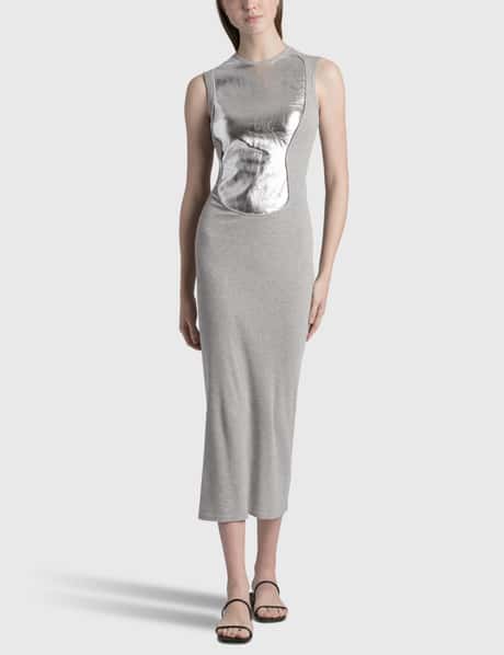 loewe silver dress arianagrande x @loewe