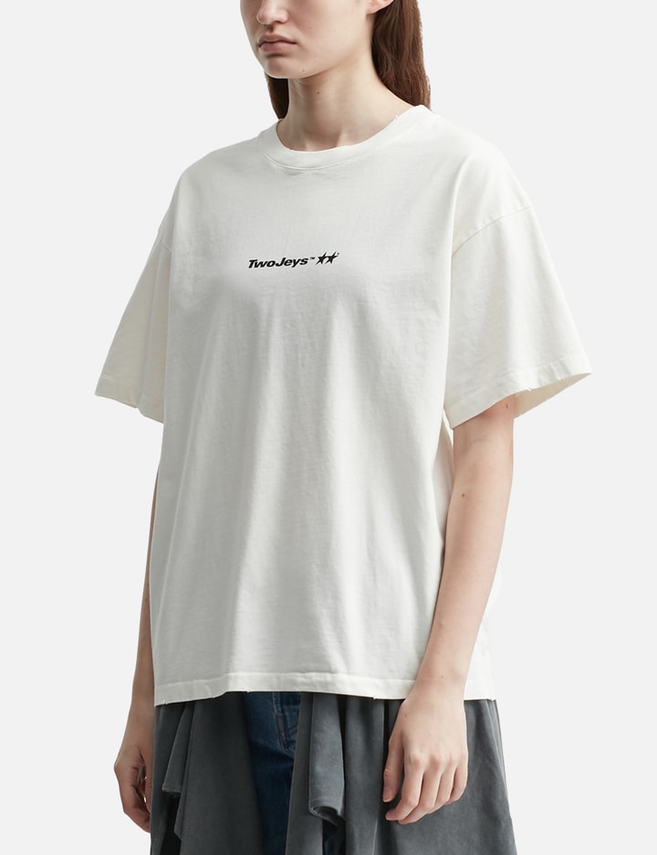 Icon Vintage White T-Shirt Placeholder Image