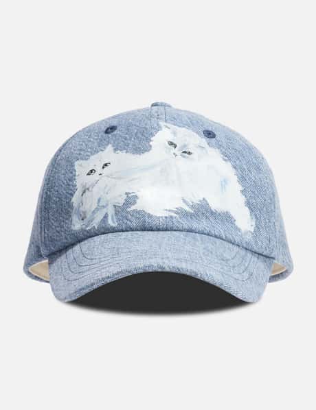 Acne Studios カーリイ デニム ベースボール キャップ