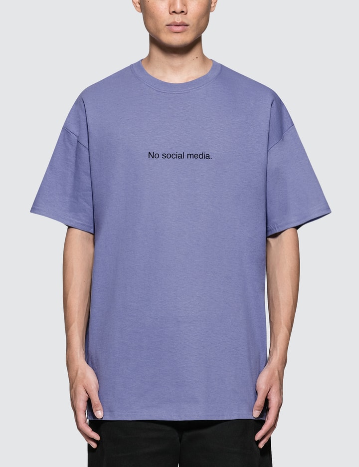 "No Social Media" T-Shirt Placeholder Image