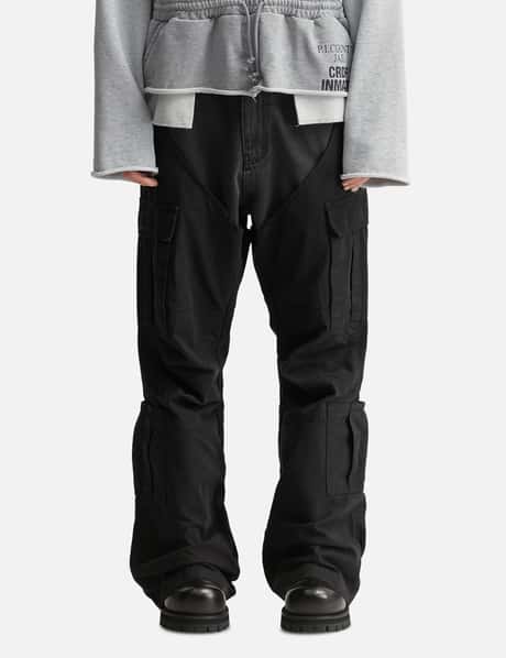 Biker Cargo Denim Pants view 10