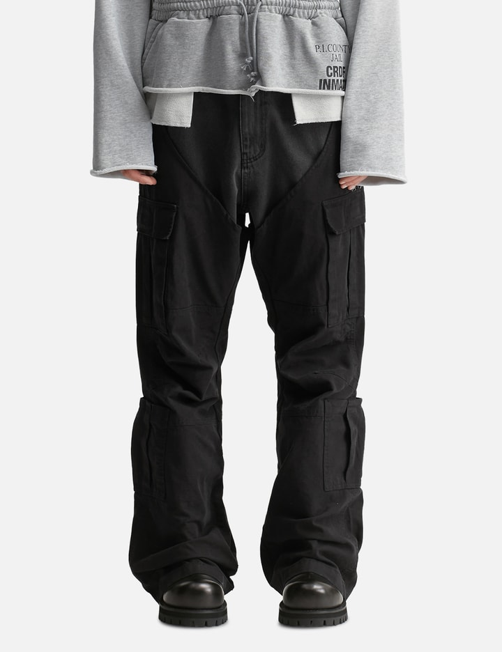 Protocol-Index Biker Cargo Denim Pants