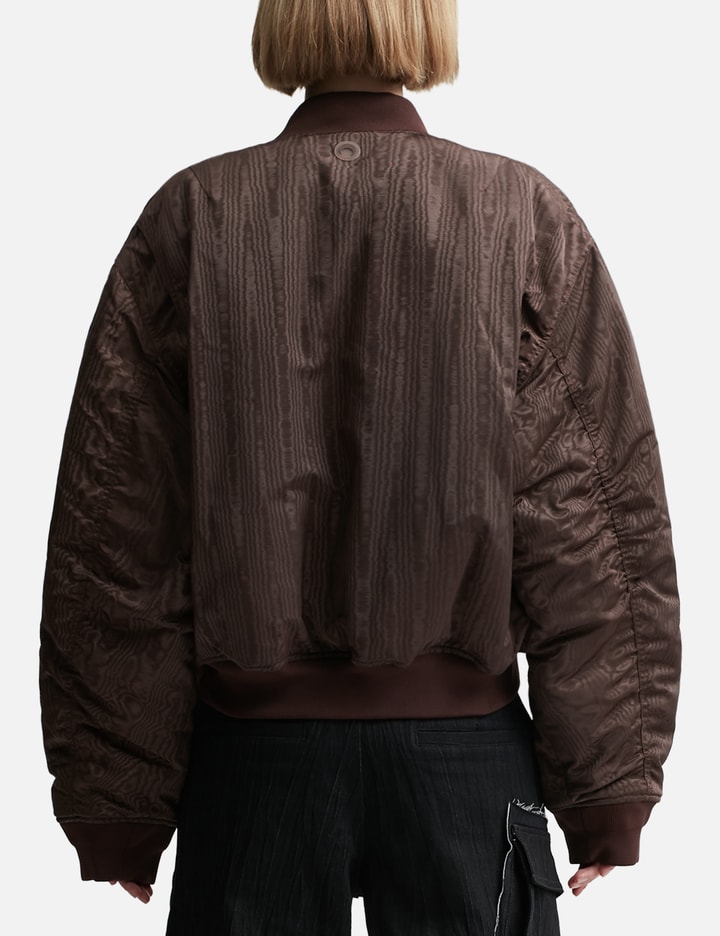 Regenerated Reversible Moire Bomber Jacket Placeholder Image