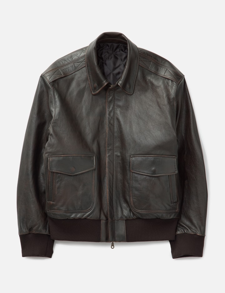 Vintage Cow Skin A-2 Leather Jacket Placeholder Image