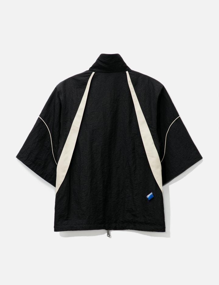 Shop Ader Error Nylon Track Jacket In Black