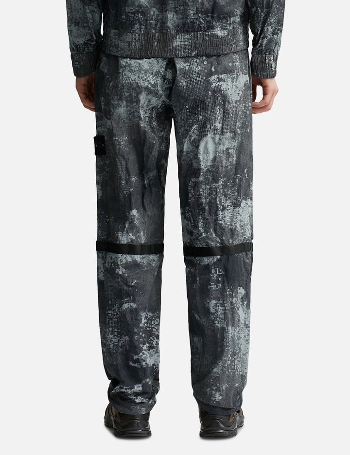 Dissolving Grid Camo On Econyl® Regenerated Nylon Loose Fit Pants Placeholder Image