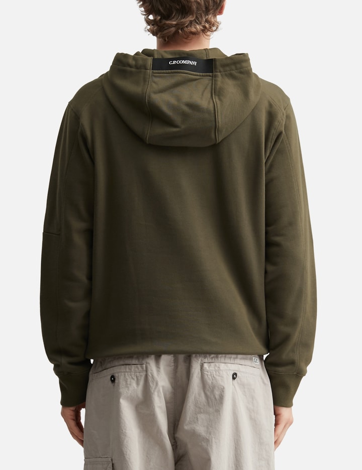 C.P. Company Diagonal Raised Fleece Hooded Lens Sweatshirt