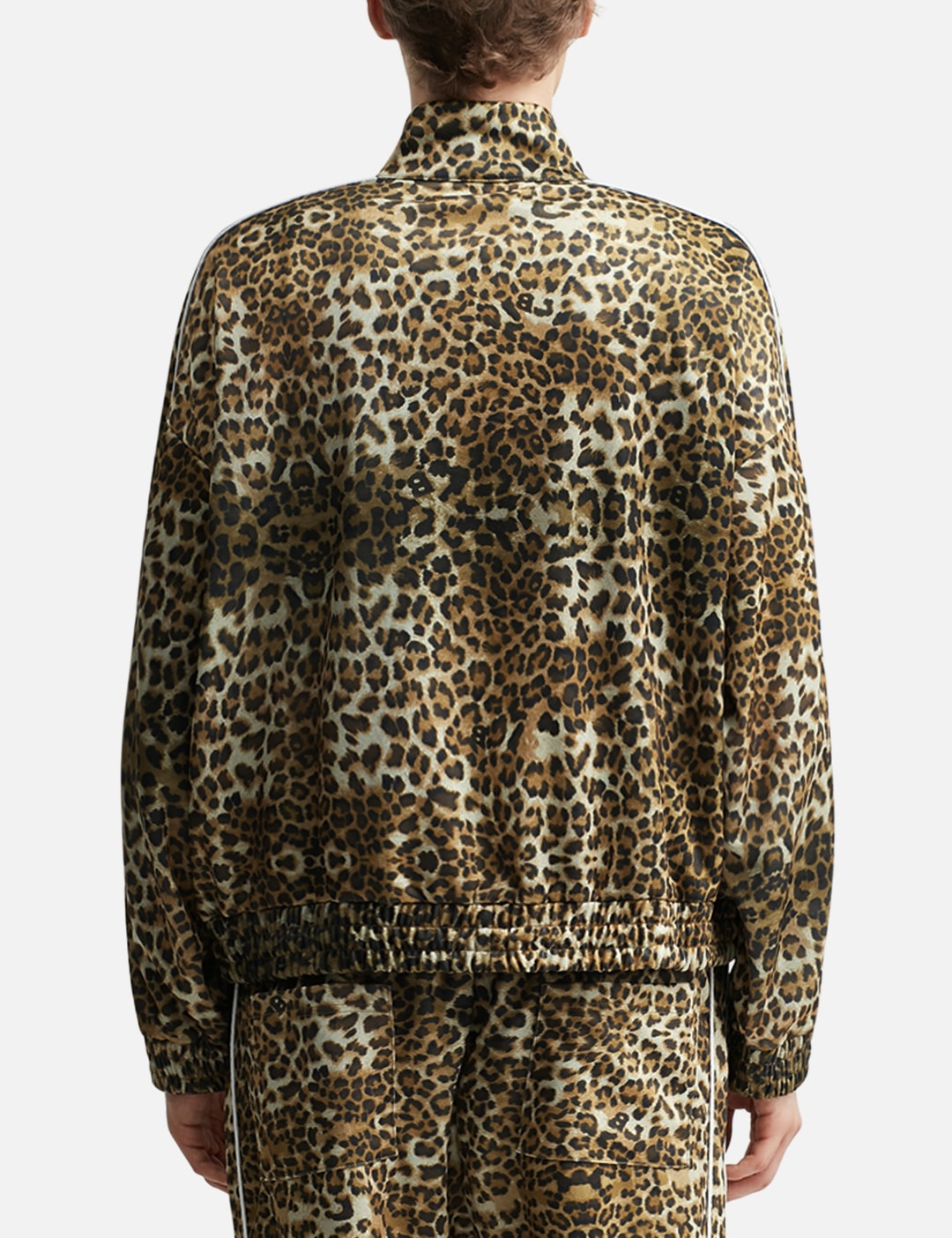 Leopard Piped Track Jacket view 14