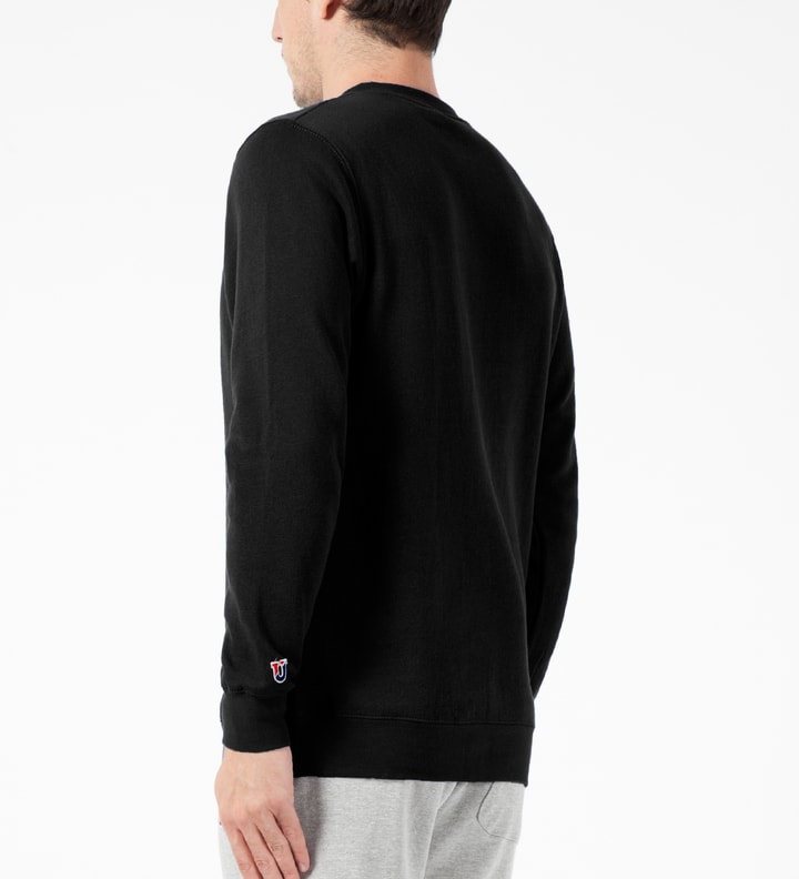 Undefeated Black 5 Strike Crewneck Sweater