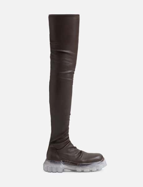 Rick Owens Bozo Stocking Tractor Boots