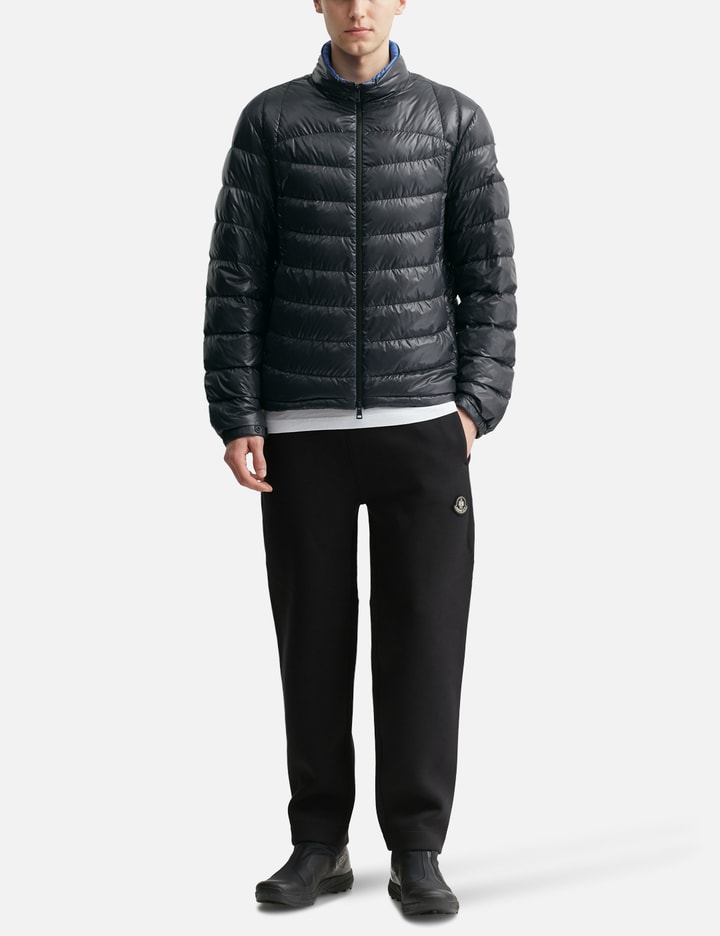 Moncler Galeso Hooded Curvy-quilted Short Down Jacket
