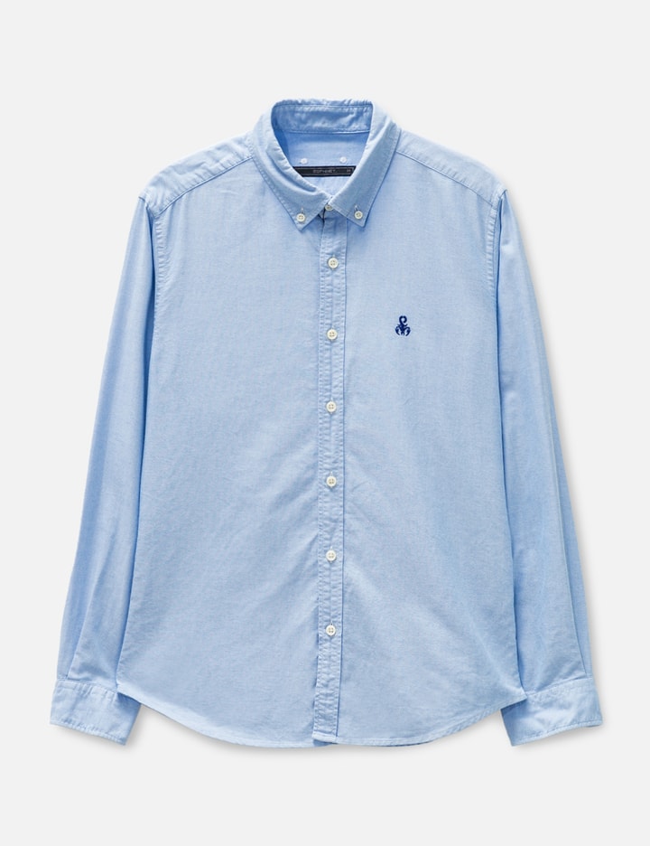 Sophnet Oxford Shirt In Blue