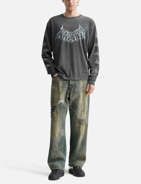 NEIGHBORHOOD - SAVAGE DENIM DP WIDE PANTS | HBX - ハイプビースト 