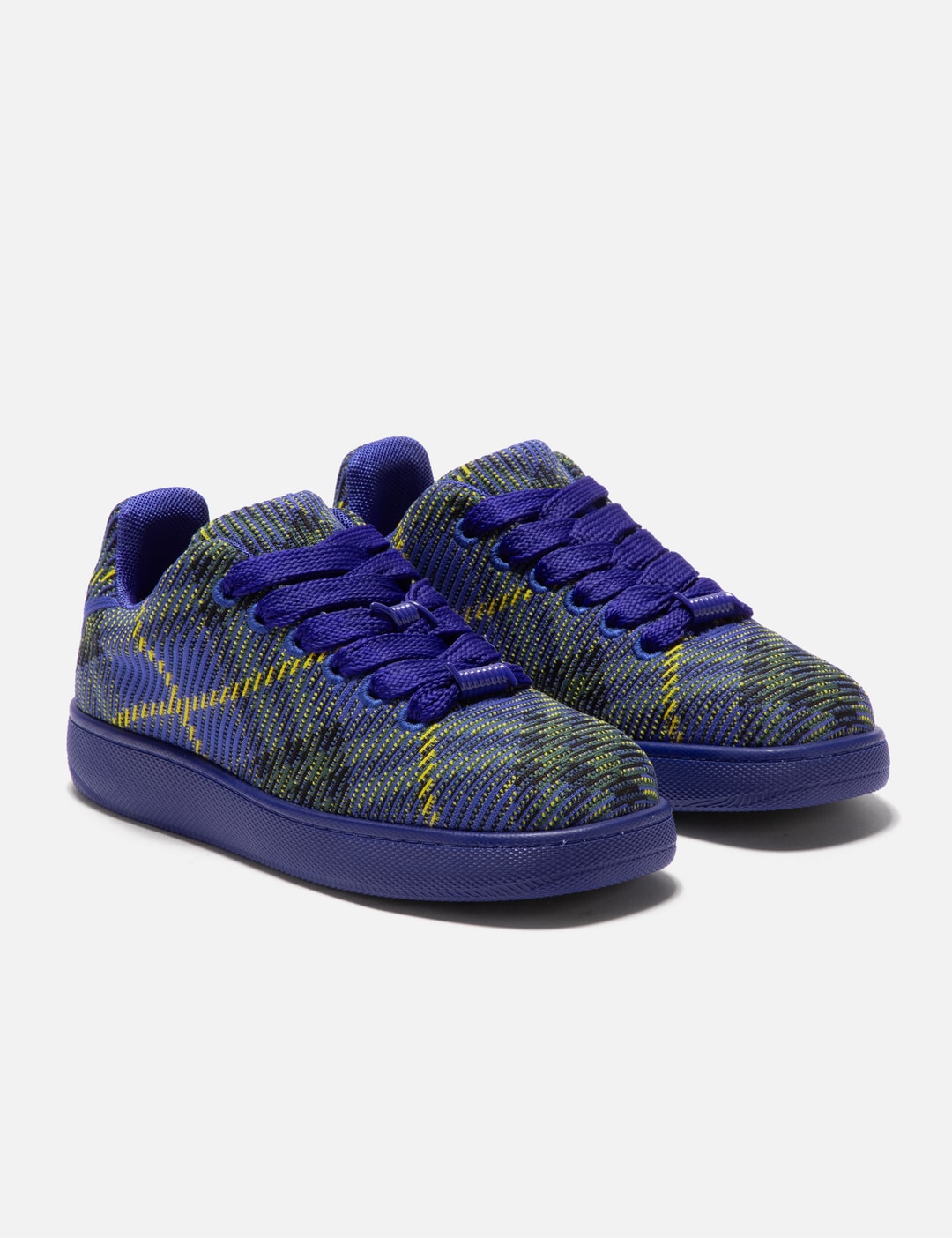Check Knit Box Sneakers view 13