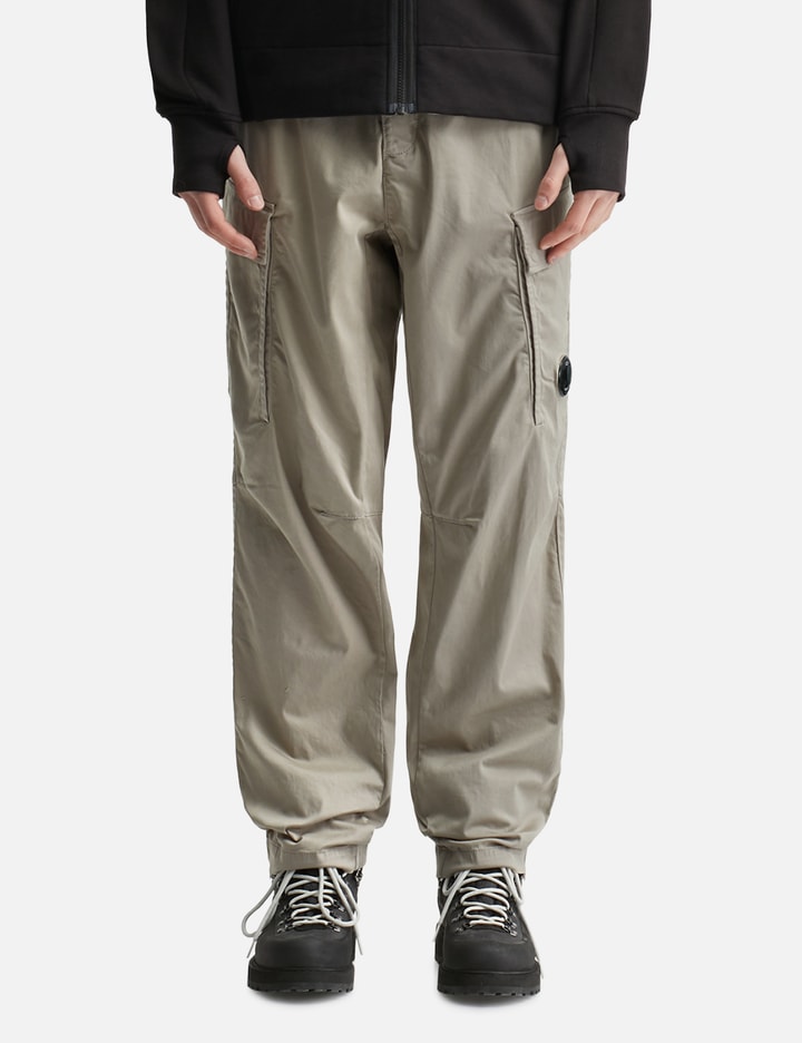 Stretch Sateen Loose Cargo Pants Placeholder Image