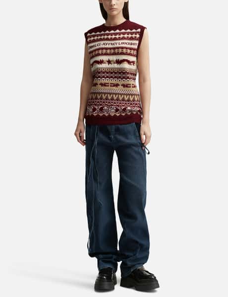 Fine Fairisle Vest view 11