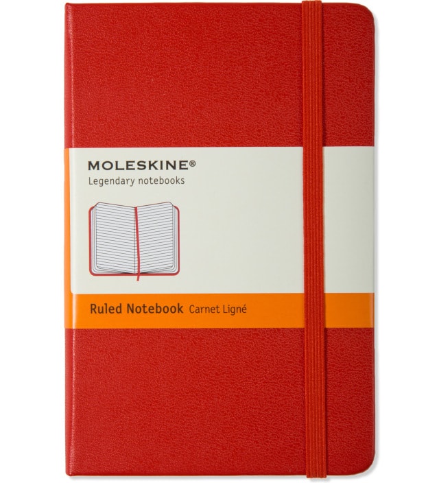 Red Ruled Pocket Size Notebook Placeholder Image