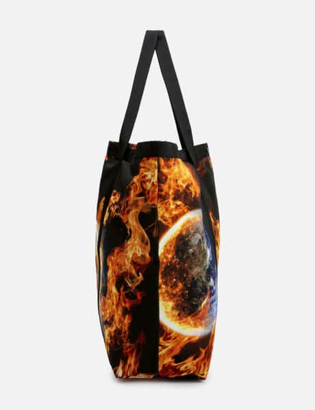 Sky High Farm Workwear - World Is Burning Tote Bag | HBX 