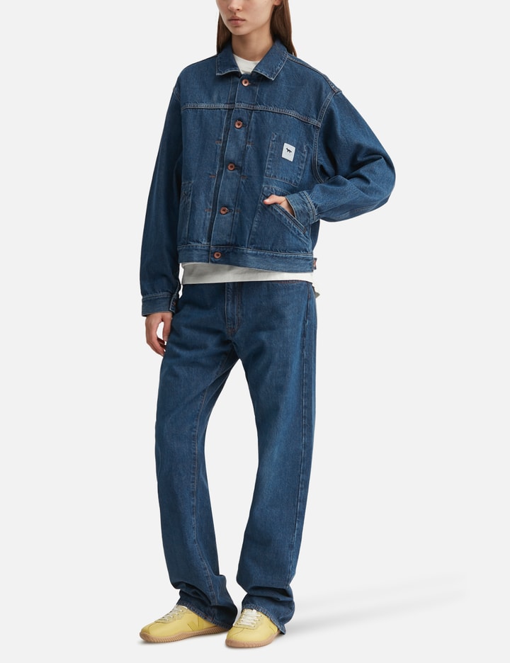Maison Kitsuné MAISON KITSUNE X KURO Selvedge Voyage Denim Pants