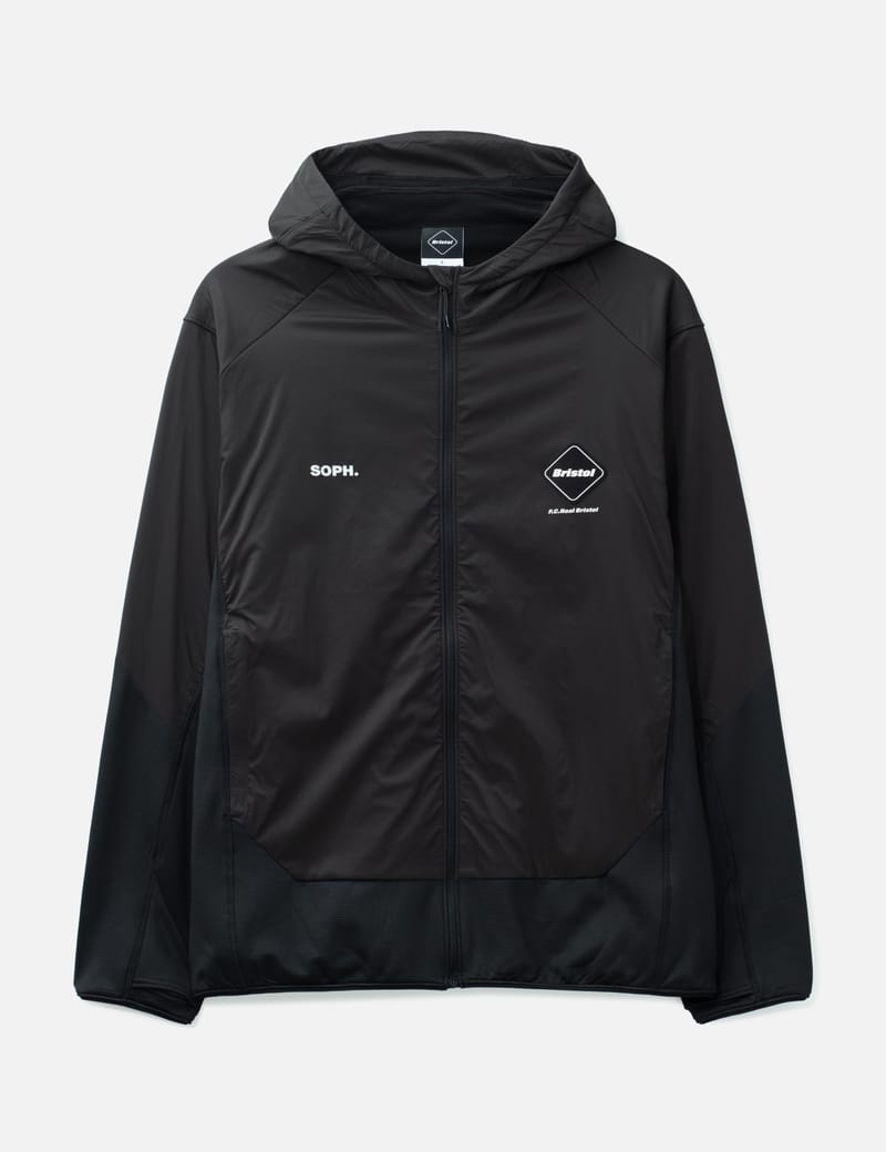 992】 即完 FCRB FR2 WARM UP JACKET プリント ナイロン ジャケット XL 