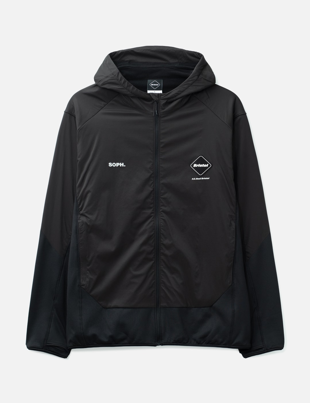 Grid Fleece Hybrid Hoodie view 7