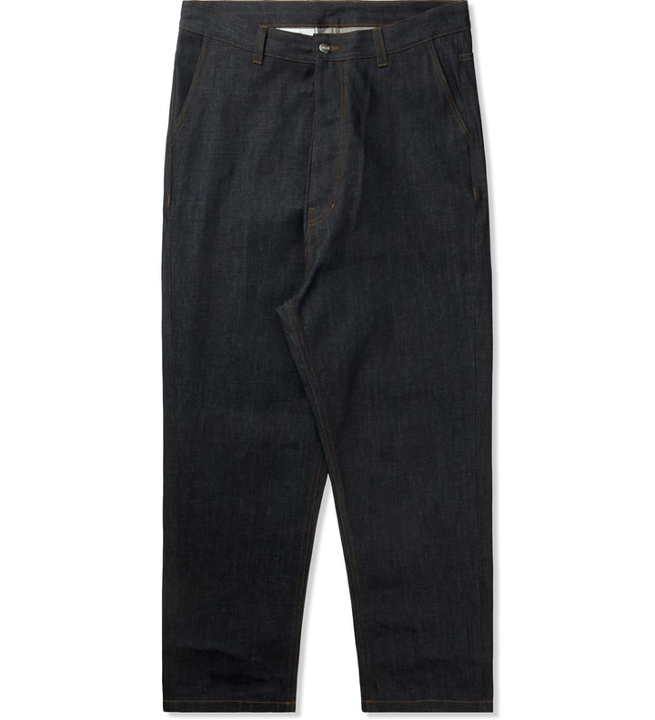 Indigo “AMI Street” Denim Jeans Placeholder Image