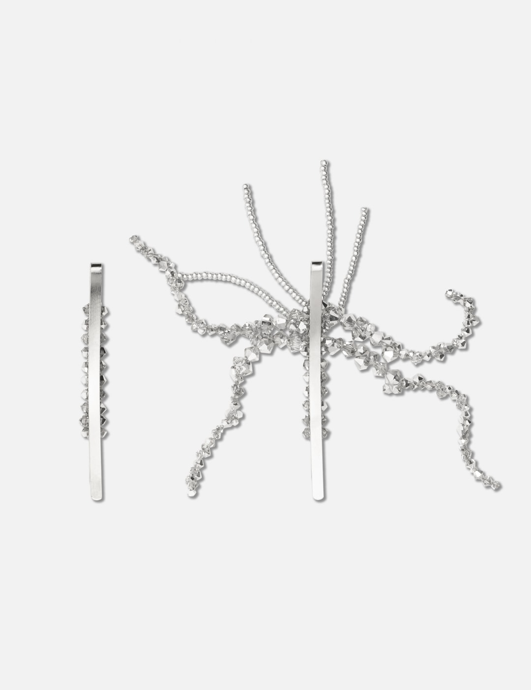 Vepra Silver Hairclips view 8