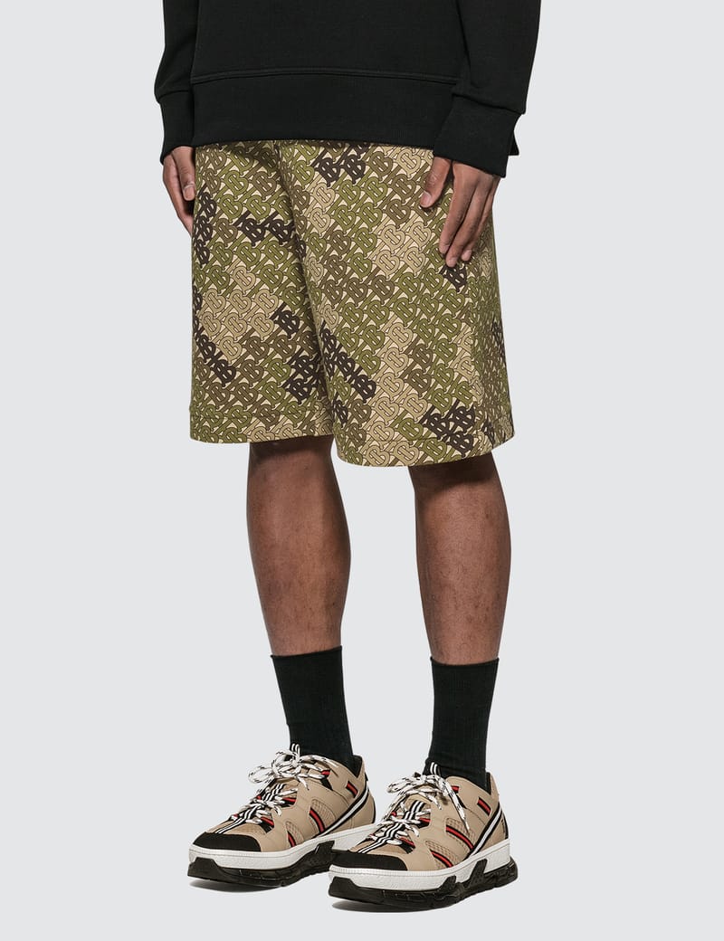 burberry monogram shorts