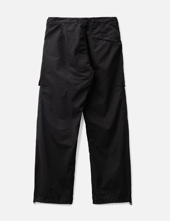 Shop Stone Island 'old' Treatment Cargo Pants In Black
